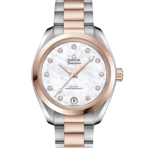 AQUA TERRA 150M OMEGA CO‑AXIAL MASTER CHRONOMETER 34 MM