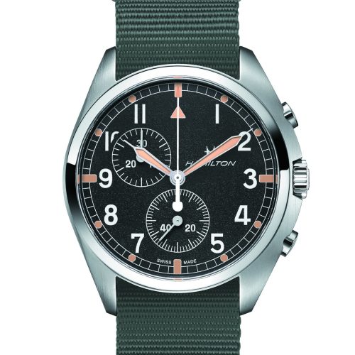 Khaki Aviation Pilot Pioneer Chrono Quartz