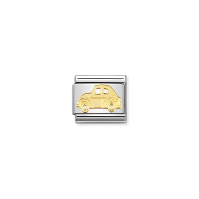 NOMINATION CLASSIC LINK CAR IN 18K GOLD