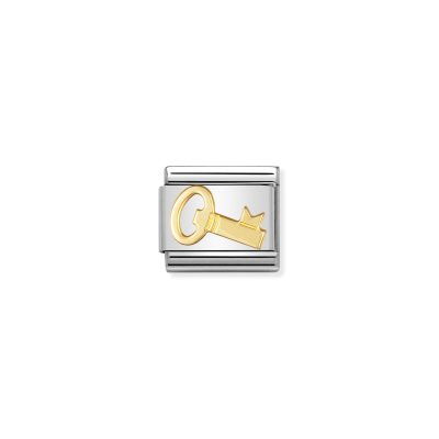 NOMINATION CLASSIC LINK KEY IN 18K GOLD