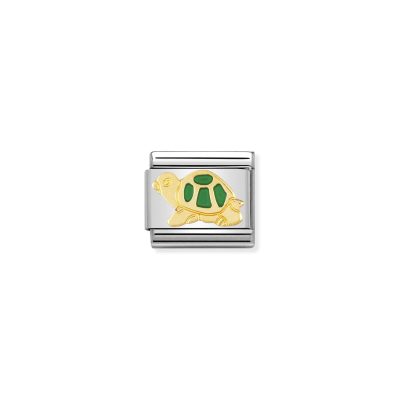 NOMINATION CLASSIC LINK GREEN TURTLE