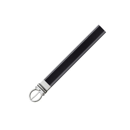 Revolving Oval Shiny Palladium- Coated Pin Buckle Belt