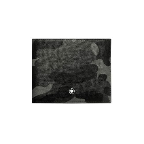Montblanc Sartorial Wallet 6cc Grey Camouflage