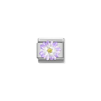 NOMINATION CLASSIC LINK, VIOLET FLOWER
