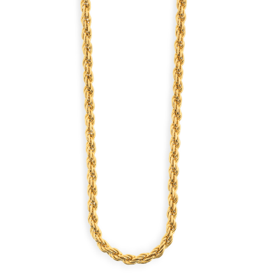 18ct Yellow Gold Rope Chain