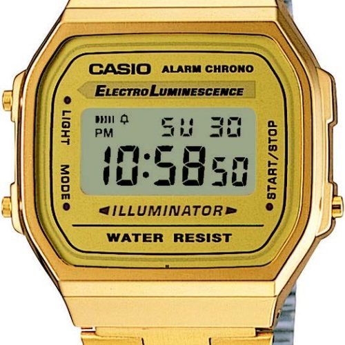 CASIO RETRO GOLD DIGITAL
