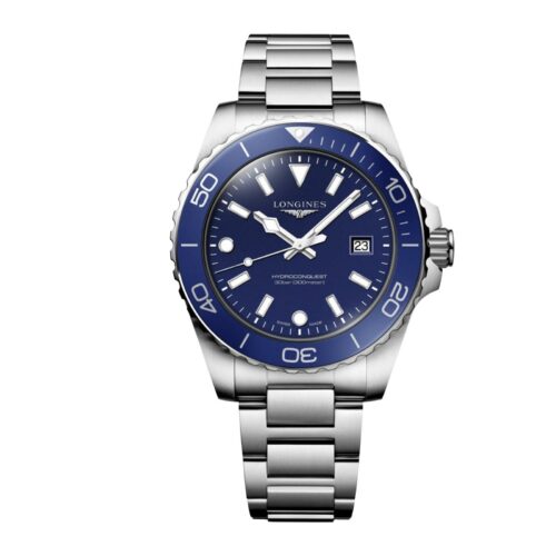 Longines HydroConquest L37694966 blue dial watch